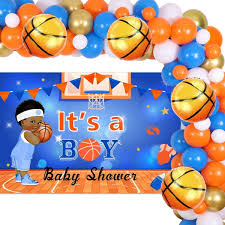 basketball baby shower decorations for