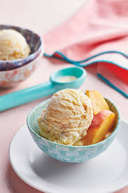 peach ice cream recipe