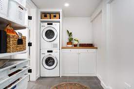 There are washer dryer combos out there at have zero side clearance. Here S How To Add A Washer And Dryer To Your Home