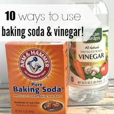 uses for baking soda and vinegar 10