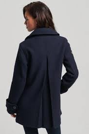 Double Ted Wool Peacoat