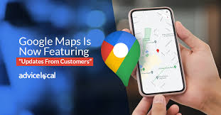 google maps is now featuring updates