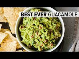 Best Ever Guacamole (Fresh, Easy & Authentic) | Downshiftology gambar png