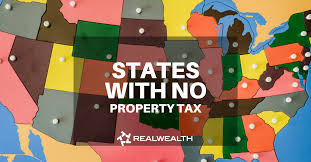 states with no property tax in 2024