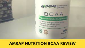amrap nutrition bcaa review are