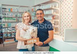 Find the finest pet products from trusted brands for cats, dogs, birds, fish, snakes, reptiles, small animals and more. Entrepreneurs Holding White Dog After Opening Own Pet Shop Holding White Dog Couple Of Successful Entrepreneurs Holding Canstock