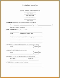 Resumeplates Blank Free Printable Newplate Resume Template