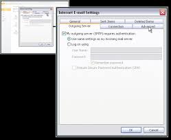 setting up microsoft outlook 2010