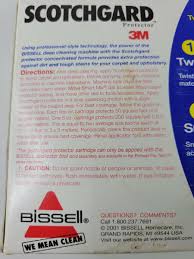 bissell scotchgard 3m extra protection