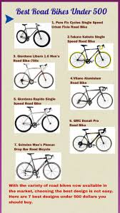 best road bikes under 500 visual ly