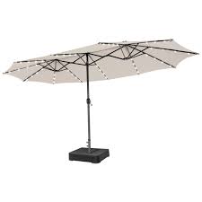 Patio Umbrella With 48 Led Lights