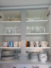 white gloss kitchen unit cabinet with