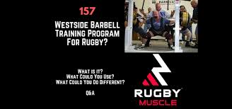 westside training program for rugby