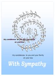 Sympathy Card Templates Magdalene Project Org