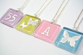 Diy Glass Tile Necklaces With Scrapbook