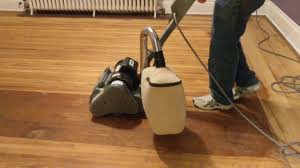 floor sanding with clark ez 8 drum