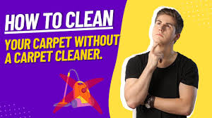 how to deep clean a carpet without a