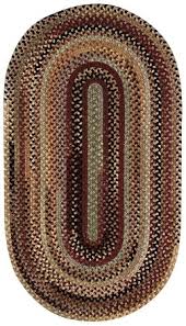 capel rugs eaton oval braided area rug 5 x 8 burgundy