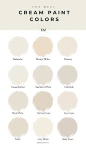 12 Best Cream Paint Colors For Walls