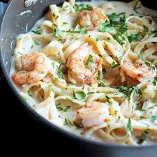 creamy white wine shrimp alfredo life