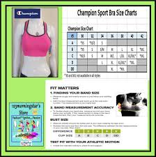 Champion Multi Color Vent High Support Style No B0830 Activewear Sports Bra Size 8 M 29 30