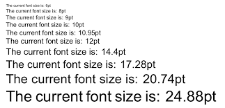What Point Pt Font Size Are Large Etc Tex Latex