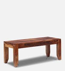 anitz solid wood bench in warm