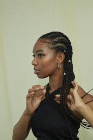 With knotless braids, the braid is started with your own natural hair and then continued with the braiding hair, for a seamless effect. Braid Styles For Black Women To Try All Things Hair 2020