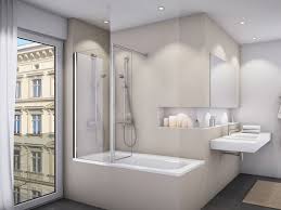 Auf eine badewanne möchten viele selbst in einem kleinen badezimmer nicht verzichten. Duschkabine Badewanne 160 X 150 Cm 2 Teilig Bad Design Heizung