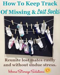 Lost Socks With A Sock Basket