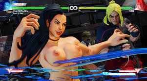 New Street Fighter V Nude Mods Released For R. Mika and Laura | LewdGamer