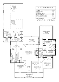 4 Bedroom French Country House Plan