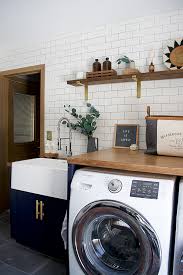 Properly maintained, they can remain beautiful for years and years. Modern Navy Laundry Room Refresh Brepurposed