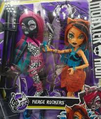 monster high fierce rockers dolls new