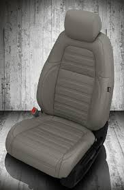 Katzkin Gray Leather Seat Covers