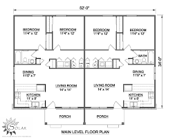 Multi Family Plan 94480 Traditional