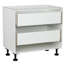 kaboodle 900mm 2 drawer base cabinet