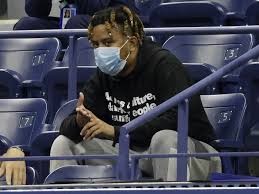Naomi osaka is a japanese professional tennis player. Naomi Osaka S Bf Rapper Cordae Cheers On Tennis Star From Stands At Us Open