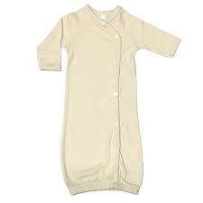 The Laughing Giraffe Unisex Baby Sleeper Gown With Mittens