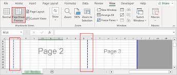 how to remove dotted lines in excel