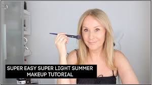super light summer makeup tutorial
