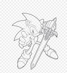 Sonic knuckles coloring pages are a fun way for kids of all ages to develop creativity, focus, motor skills and color recognition. Sonic With Sword Coloring Pages Clipart 3789134 Pikpng