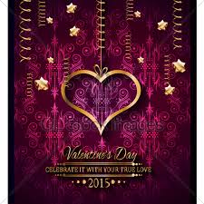 Valentines Day Background For Dinner Invitations Gl Stock Images