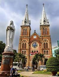 The cathedral was constructed between 1863 and 1880. Notre Dame Cathedral Basilica In Saigon Ho Chi Minh City Vietnam Picture Of Asia Top Travel Hanoi Tripadvisor