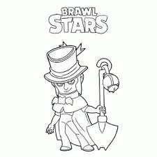 Je bent een personage uit een van de categorieën: Brawl Stars Kleurplaat Printen Leuk Voor Kids