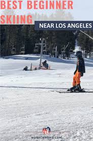 beginner skiing near los angeles