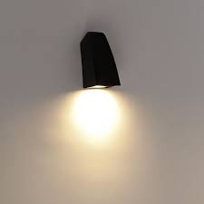 Modern Outdoor Wall Lamp Black Ip67
