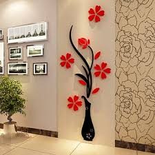 Vase Shape 3d Acrylic Wall Art