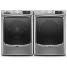 Check your owner's manual for your washer's specific cycles. Maytag Front Load Washer 5 5 Cu Ft Metal Slate Mhw6630hc Rona
