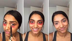 incredible makeup hack use red
